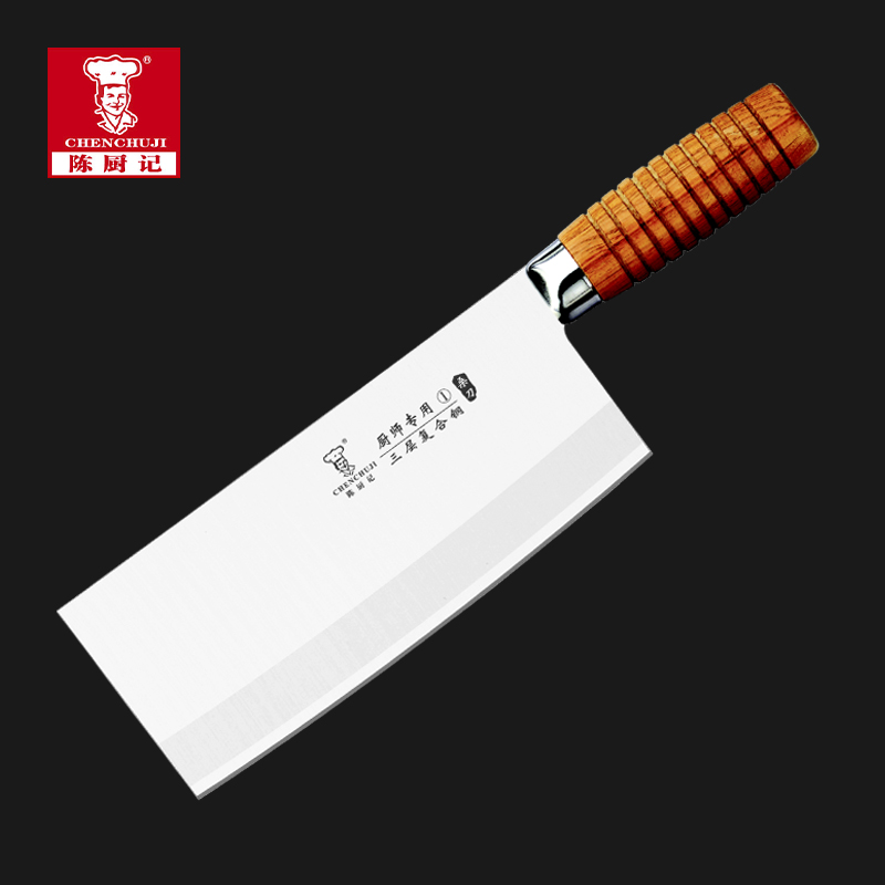 陳廚記廠家三合鋼系列名廚1號(hào)桑刀FQ-7
